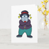 Hippo as Groom with Suet.PNG カード (黄色い花)