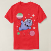 Hippo Astronaut Abroseual Pride  Tシャツ (デザイン正面)