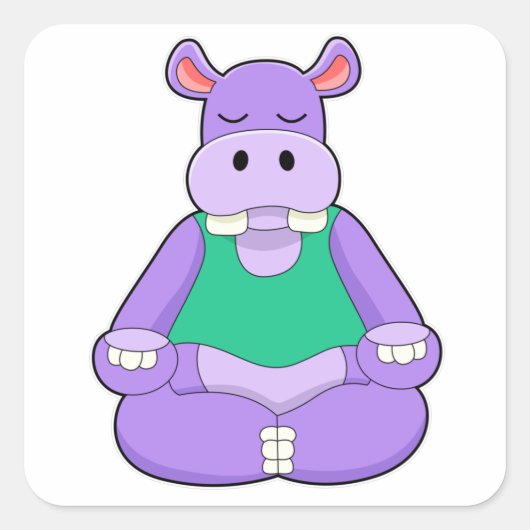 Hippo atヨガin Siting スクエアシール (正面)
