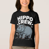Hippo Crew Hippopotamus トライブレンドＴシャツ (正面)