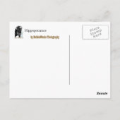 Hippo Mouth Openはがき ポストカード (裏面)