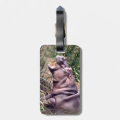 Hippo Roar、荷物タグ ラゲッジタグ (裏面縦)