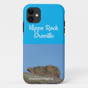 Hippo Rockオロヴィル地域の自然な場所。 iPhone 11 ケース