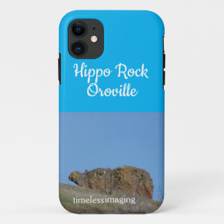 Hippo Rockオロヴィル地域の自然な場所。 iPhone 11 ケース