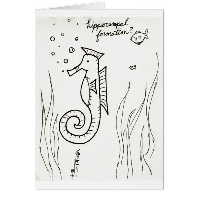 Hippocampalの形成カード (正面)