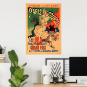 Hippodrome de Porte Maillot，パリコースヴィンテージ ポスター (ホームオフィス)