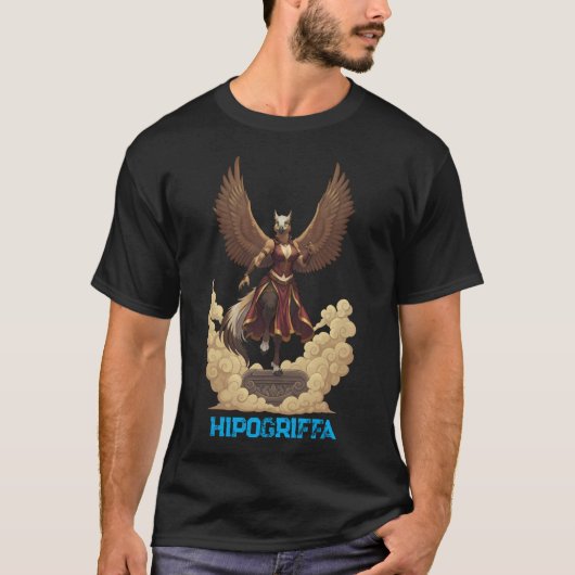 Hippogriff Mythic Avian - Sky Guardian Tシャツ (正面)