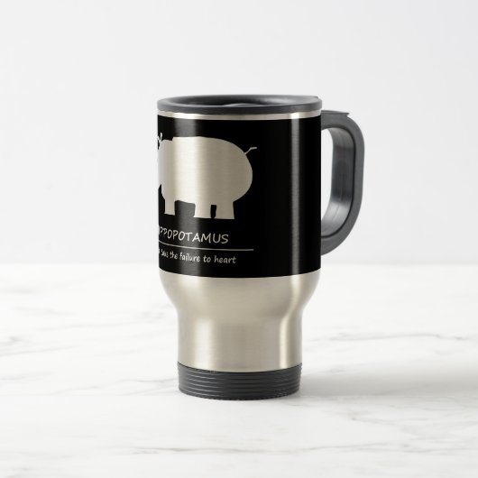 Hippopotamus (カバ) トラベルマグ (正面右)