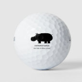 hippopotamus ゴルフボール (正面)