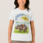 Hippopotamus トライブレンドTシャツ (正面)