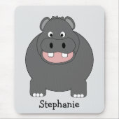 Hippopotamus Design マウスパッド (正面)