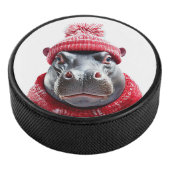 Hippopotamus Scarf and Beany  アイスホッケーパック (3/4)