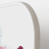 Hippopotamus Scarf and Beany  ピックルボールラケット (左詳細)