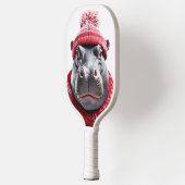 Hippopotamus Scarf and Beany  ピックルボールラケット (左)