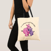 Hippos-A母愛は壮大だ! トートバッグ (正面(商品))