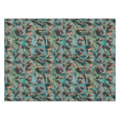 Hippos at 遊: A Pond Paradise テーブルクロス (正面(横))