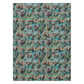 Hippos at 遊: A Pond Paradise テーブルクロス (正面)