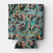 Hippos at 遊: A Pond Paradise 缶クーラー (正面)