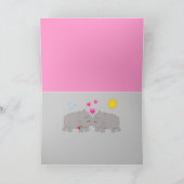 Hippo's in love card シーズンカード (内部)