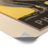 HippotamusヴィンテージWPA動物園ポスターHippo Art ポスター (角)