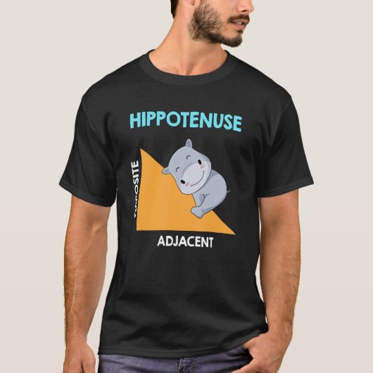 Hippotenuse Algebra Calculus math Tシャツ (正面)