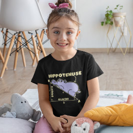 Hippotenuse Lindo Hipopotamo Matematico Para Niños Tシャツ