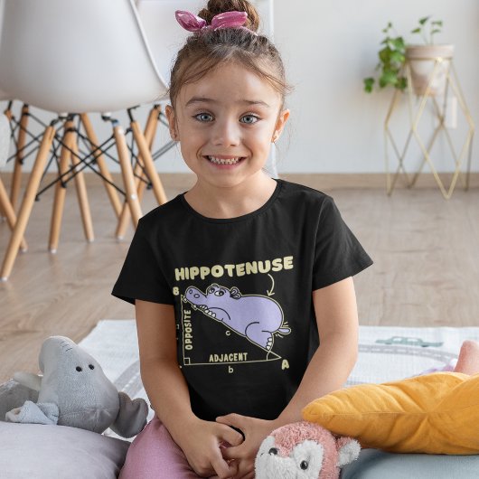 Hippotenuse Lindo Hipopotamo Matematico Para Niños Tシャツ