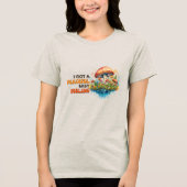 Hippy Boho Mushroom Peace Trippy トライブレンドＴシャツ (正面)