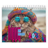 Hippy Cat Calendar, Cat カレンダー (カバー)