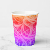 Hippy Chic 8ozのスケグレ熱/冷たい紙カップ 紙コップ (左)