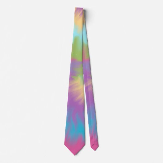 Hippy Tie Dye 60s Retro Tie ネクタイ (正面)
