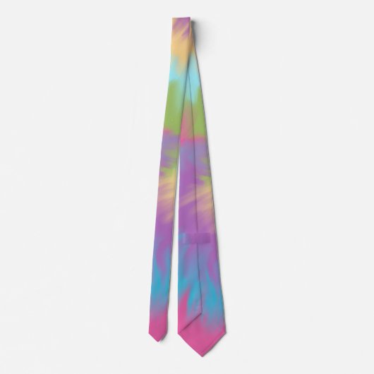 Hippy Tie Dye 60s Retro Tie ネクタイ (裏面)