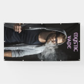 Hipsterカスタマイズ Man Vaph Vape Shop Business 横断幕 (横)