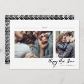 Hipster年末年始の写真 シーズンカード (正面/裏面)