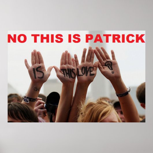 Hipster編集ポスター ポスター (正面)