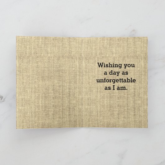 HipSter誕生日カード カード (内部)