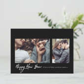 Hipster Black Frame New Yearの写真 シーズンカード (スタンド正面)