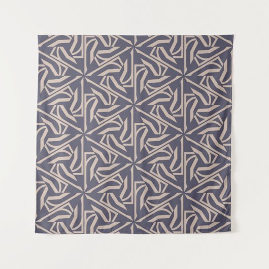 Hipster pattern with polygonal elements. Triangles タペストリー (正面(横))