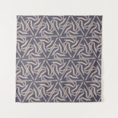 Hipster pattern with polygonal elements. Triangles タペストリー (正面)