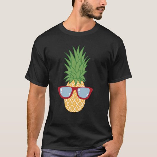 Hipster Pineapple Love Motivation Love Love Pineap Tシャツ (正面)