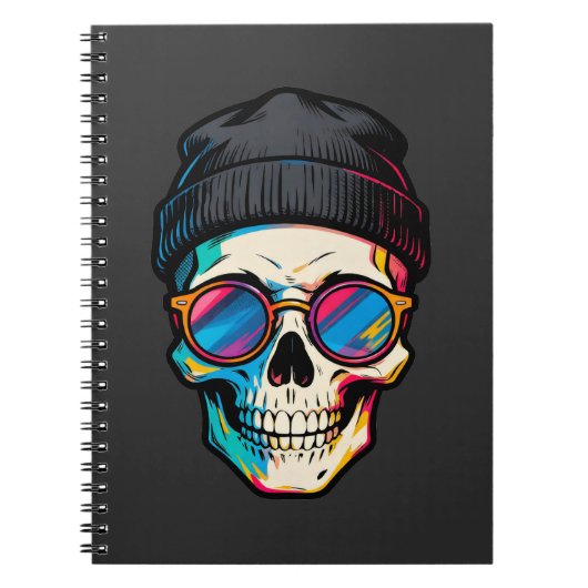 Hipster Skully ノートブック (正面)