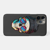 Hipster Skully Case-Mate iPhoneケース (裏面(横))