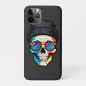 Hipster Skully Case-Mate iPhoneケース (裏)