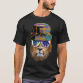 Hipster summer lion tシャツ (正面)