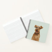 Hipster Welsh Terrier Notebook for愛犬家 ノートブック (内部)