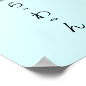 Hiragana Katakana Learn Japanese Characters ポスター (角)