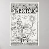 Hiram Erastus ButlerによるEsoteric ポスター (正面)