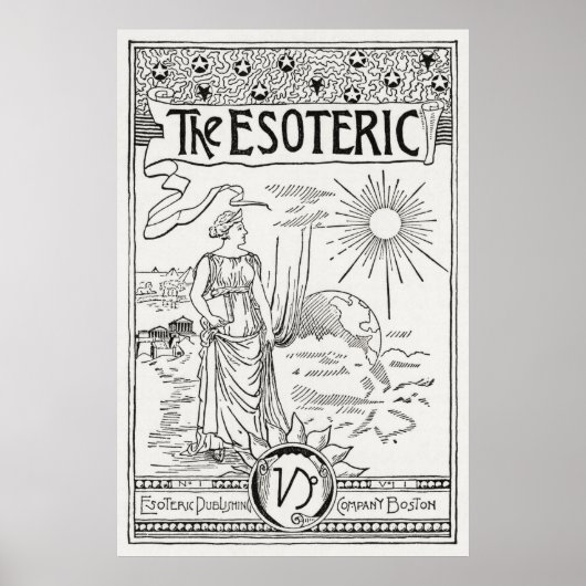 Hiram Erastus ButlerによるEsoteric ポスター (正面)
