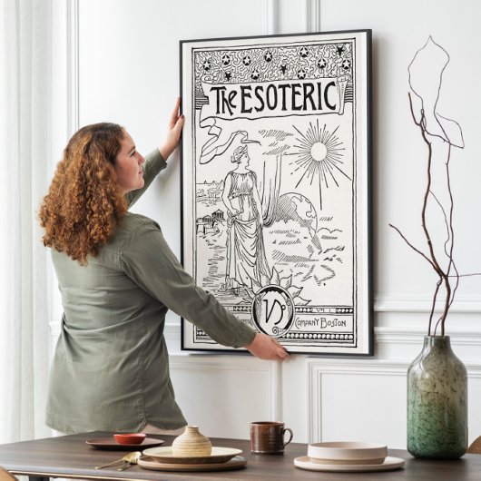 Hiram Erastus ButlerによるEsoteric ポスター
