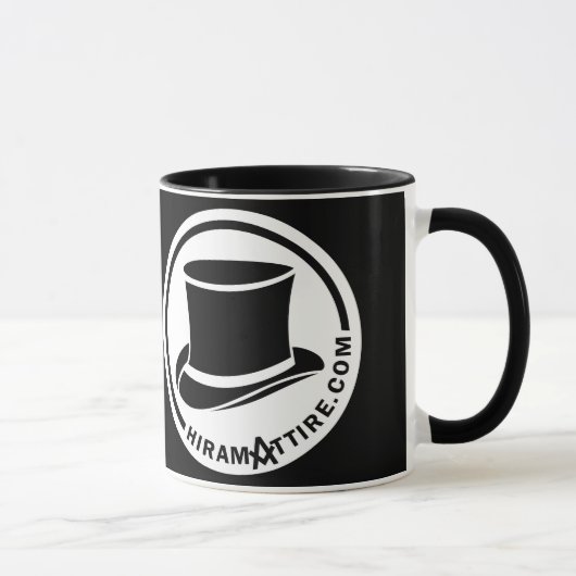 HiramAttire 11ozの信号器のコーヒー・マグ マグカップ (右)